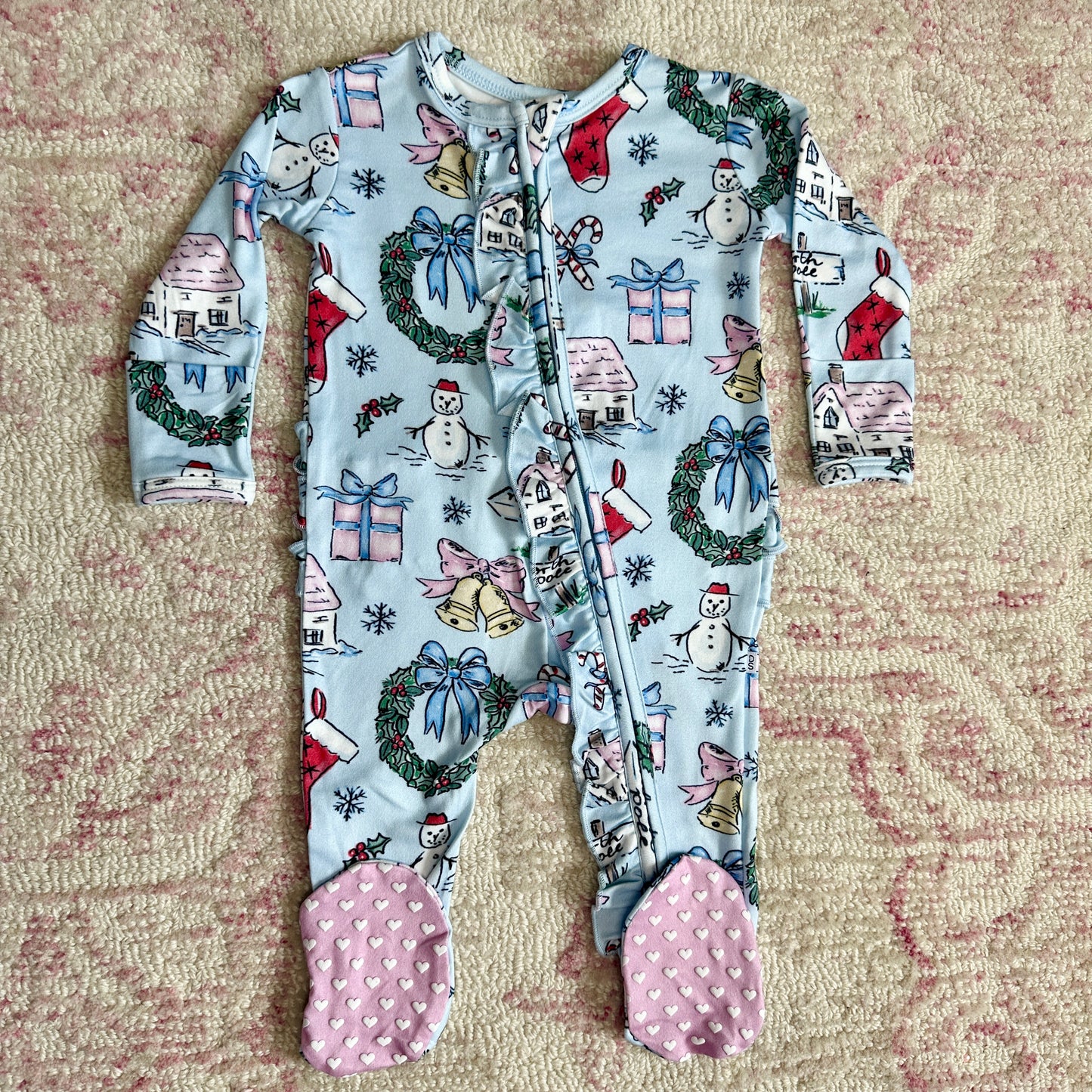North Pole Fun Ruffle Pajama