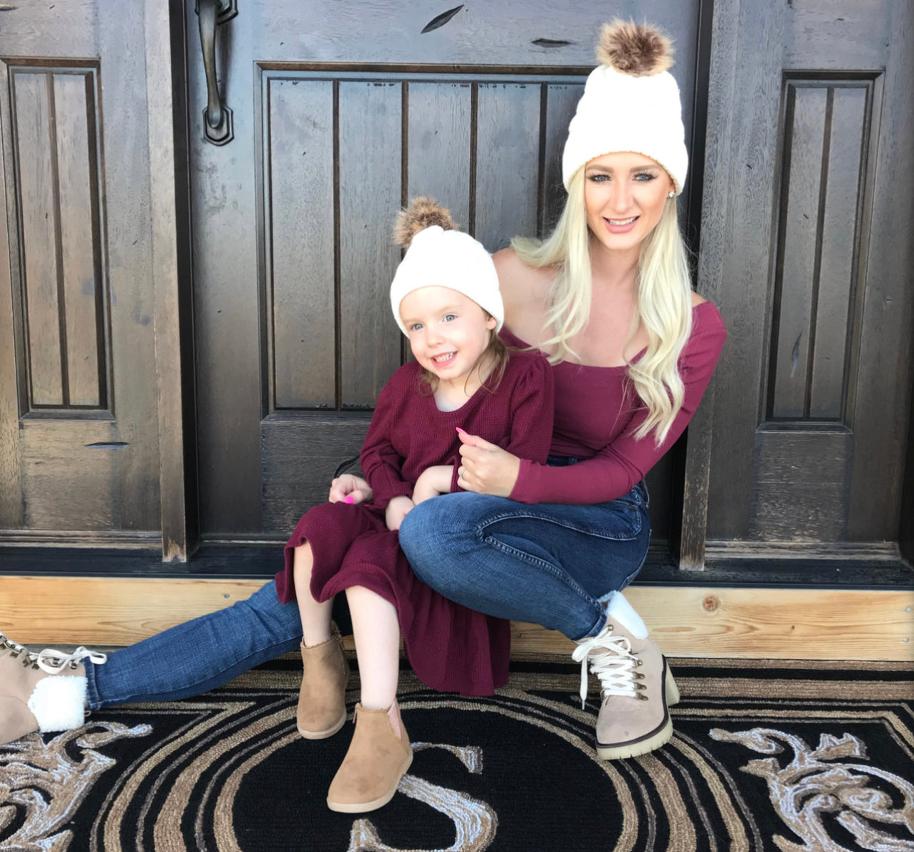 White Beanies