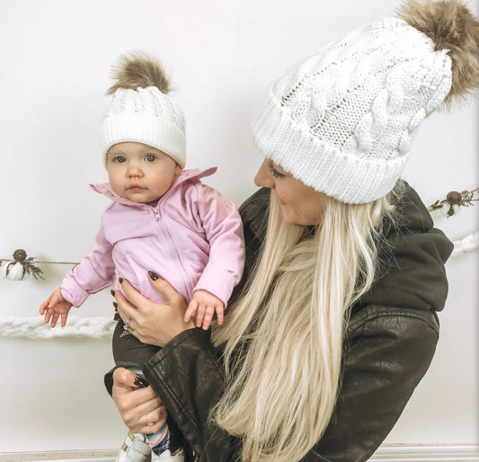 White Beanies