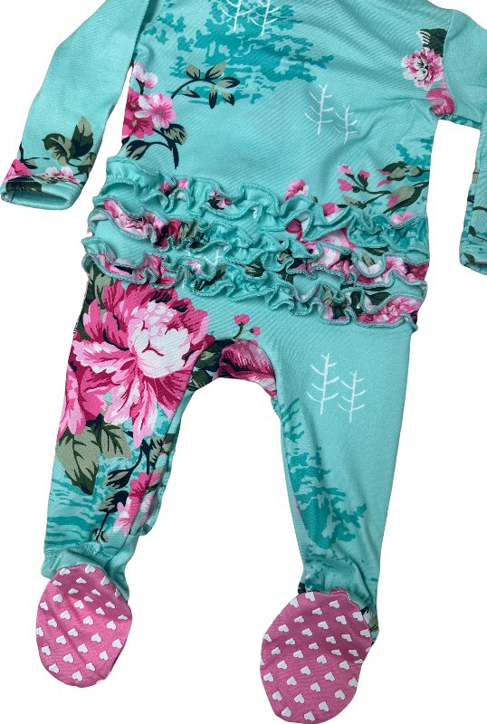 Valentina Baby Ruffle Sleeper – Double the Sprinkles